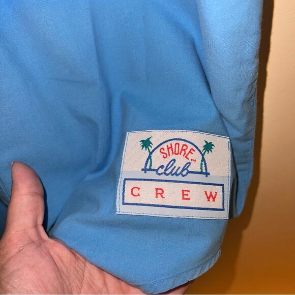 VNTG SHORE CLUB button up shirt size L - Picture 3 of 5